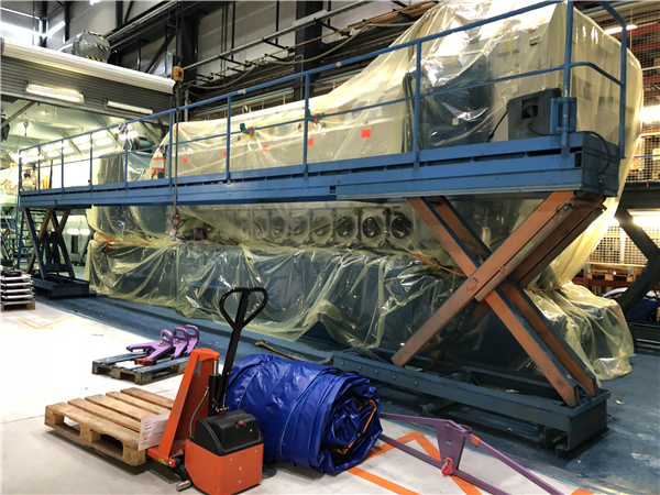 Lot Of (2) Unused Wartsila 20v32ts 10mw Diesel Generators)
